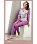 Pajamas Hot Women&#39;s Seraph Cotton Point Milan Winter 8197 Mapom - $26.13