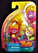 Trolls - DreamWorks DJ SUKI Collectible Figure with Critter yellow Hasbro  - $5.90