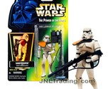 Yr 1996 Star Wars Power of The Force Figure SANDTROOPER with Heavy Blast... - $34.99