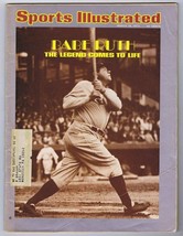 ORIGINAL Vintage Mar 18 1974 Sports Illustrated Magazine Babe Ruth Yankees - £19.75 GBP