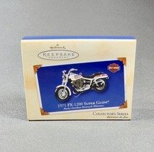Hallmark 2002 Harley Davidson #4 1971 FX-1200 Super Glide Motorcycle Ornament - £16.03 GBP