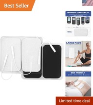 Reusable 40 Count TENS Unit Pads - Large Size Electrotherapy Relief Solu... - $745.33 MXN