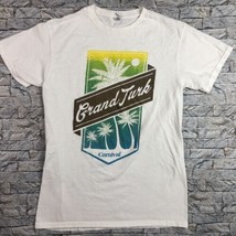 Carnival Cruise Lines Turks &amp; Caicos Grand Turk Small White Shirt - £7.32 GBP