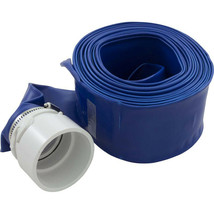 Valterra B8259FT 2&quot; x 25ft Hose Backwash Hose with Clamp and Hose Adapter - £33.29 GBP