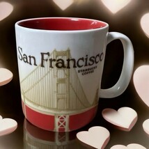 Starbucks 2009 SAN FRANCISCO 16 Oz Coffee Mug Global City Icon Collector... - $19.79