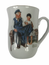 Norman Rockwell Museum Mug Cup The Lighthouse Keeper&#39;s Daughter 1982 Vintage  - £16.01 GBP