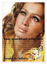 DuBarry Paradox Beauty Treatments Cosmetics Vintage 1968 Full-Page Magaz... - $9.70