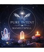 Manifestacin de intencin pura para luz blanca y bendicin  Apoyo del aura - $1,842.85 MXN