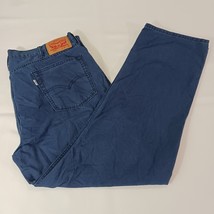 Levi’s 514 Straight Fit Men's Blue Cotton Pants Men's W40×L30 image 2