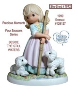 Precious Moments 1999 Beside the Still Waters Vintage Enesco 129127 - £23.47 GBP