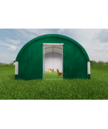 Giant 12.4ft Walk-In Metal Chicken Coop - $663.32 CAD