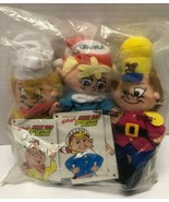 Kellogg&#39;s SNAP CRACKLE POP Rice Krispies Plush Set of 3 Figures - $27.14 CAD