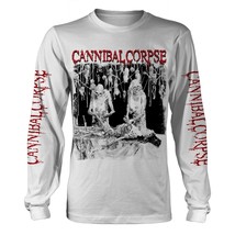 Longsleeve Cannibal Corpse Butchered At Birth Official Tee T-Shirt Mens Unisex - £52.46 GBP