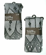 VIA SPIGA Set of 2 LUXE Tights PANTYHOSE Fishnet BLACK - Free Shipping S/M - $65.92