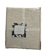 Magnolia Home Joanna Gaines Throw Blanket Finn Collection Ivory Cotton T... - $49.39