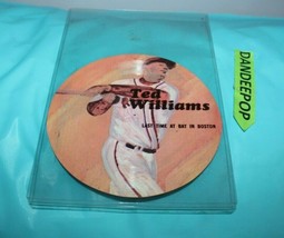 Ted Williams Last Time At Bat In Boston Scarab Productions 33 1/3 RPM Record - £27.09 GBP