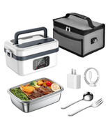 Cordless Electric Heated Lunch Box for Adults Men Women, Rechargeable Se... - $485.99