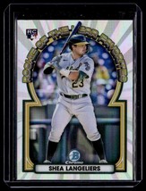 2023 Bowman Rookie of the Year Favorites Shea Langeliers Oakland Athletics - £1.41 GBP