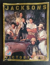 THE JACKSONS VINTAGE 1984 VICTORY US TOUR CONCERT PROGRAM MICHAEL JERMAI... - $165.04 MXN
