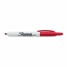 Sharpie Retractable Permanent Marker Fine Point Red 32702 - £29.02 GBP