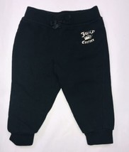 Juicy Couture Girls Black Sweatpants Size 18M - £17.26 GBP