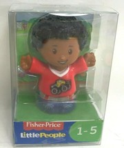 Fisher Price Little People Boy With Red Monster Truck Shirt - $9.99