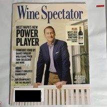 Wine Spectator Magazine December 15 2021 Napa’s New Power Player Comfort Food - $7.03