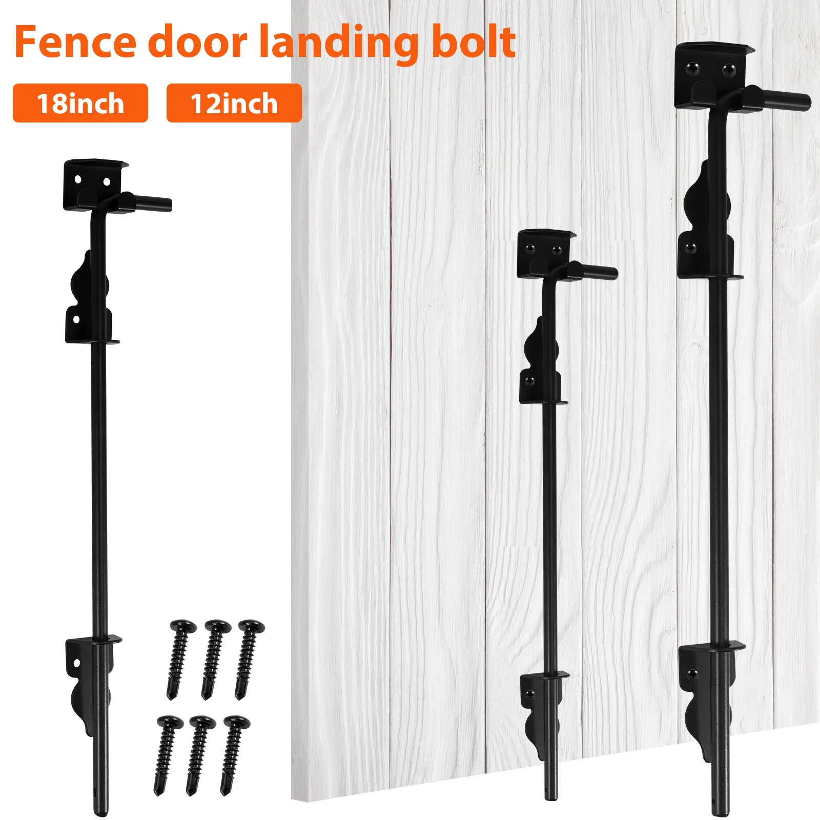 Gate drop rod kit gate ground latch multipurpose fence ground latch gates doors stopper thumb200