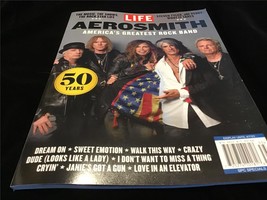 Life Magazine Aerosmith America&#39;s Greatest Rock Band 50 Years Cover #1 - £9.38 GBP