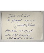 Joey Olivo Signed Autographed 4x6 Index Card - Boxing Champ - $15.00