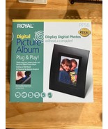 ROYAL 5.6&quot; PF56 5.6&quot; LCD Display Digital Picture Frame in Box never used - $10.84