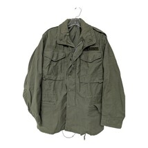 Vintage U.S. Army M-65 Field Jacket Olive Green Men’s Cold Weather Military image 4