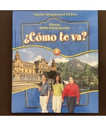 Como te va? B Nivel Azul Teacher Wraparound Edition Schmitt Middle Schoo... - $45.54