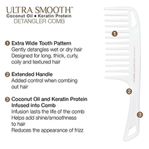Cricket Ultra Smooth Coconut Oil Detangling Comb image 2