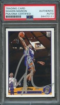 2003-04 Topps #28 Shawn Marion Signed AUTO PSA Slabbed Suns - £39.17 GBP