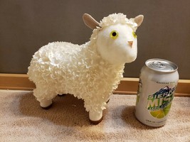 Wooly Sheep Farm Animal Barn Figurine - LIGHT WEIGHT - Free Shipping - £15.57 GBP