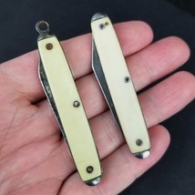 vintage pocket knife lot x2 HIT USA yellow - $497.63 MXN