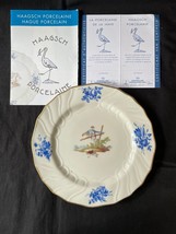 Porceleyne Fles &quot; Haagsch Porcelaine Plaque Avec Oiseaux. Original Boîte - $106.80