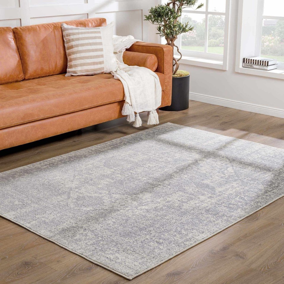 Size: 6&#39;7&quot; x 9&#39; Rectangle - Peeta Gray Medallion Area Rug - $113.41