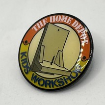 Home Depot Kids Workshop Corporation Company Advertisement Lapel Hat Pin - $5.95