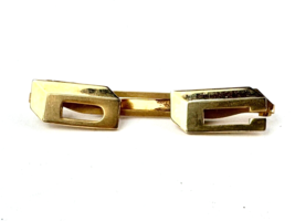 Anson DC Tie Bar, Tack, Clasp Gold Tone 3&quot; - £6.31 GBP