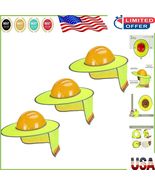 High-Visibility Hard Hat Sun Shields 3 Pack - Essential UV Mesh Protection - $47.54 CAD