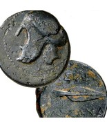 Greek HELMET RARE Left / SPEAR Head. KASSANDER King of Macedon Coin Bron... - $6,965.26 MXN