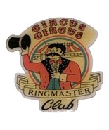 Circus Circus Ringmaster Club Reno Las Vegas Nevada Epoxy Tie Lapel Pin ... - $21.80 CAD
