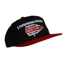 Pioneer Performance Revolution Farm Seed Hat 5 Panel Ball Cap Black Adju... - $19.94