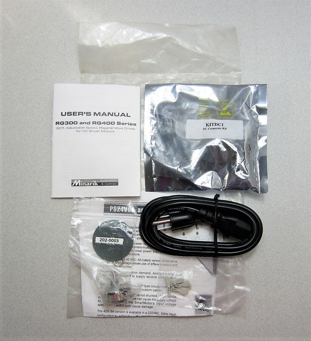 Minarik KITDC1 Animatics DC Connector Kit New - $16.57