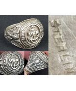 size 10.5 mens ring 1940s USN United State Navy sterling silver 925 ESTA... - $182.18 CAD