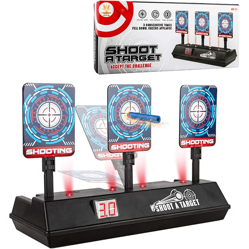 TISNERF Electronic Shooting Digital Target for Nerf Guns,Auto-Reset Intelligent - £16.27 GBP
