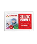 WARMEE Safe &amp; Natural Heat Body Warmer For Travel, Cold Climate Pack Of ... - £30.10 GBP