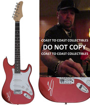 Vince Neil Motley Crue signed full size Electric guitar proof COA autogr... - £853.38 GBP